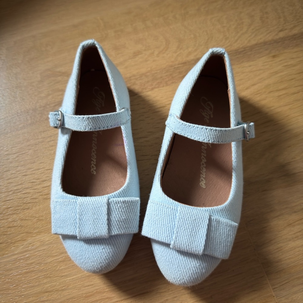 age of innocence blue Mary Jane Kids Shoes
